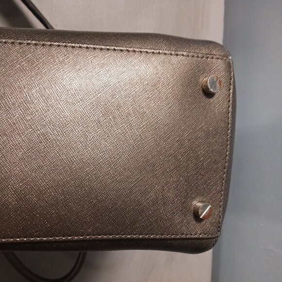 Michael Kors Pewter Satchel - Picture 8 of 15